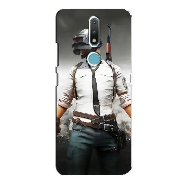 Чехол с принтом «Пабг мен» для Nokia 2.4
