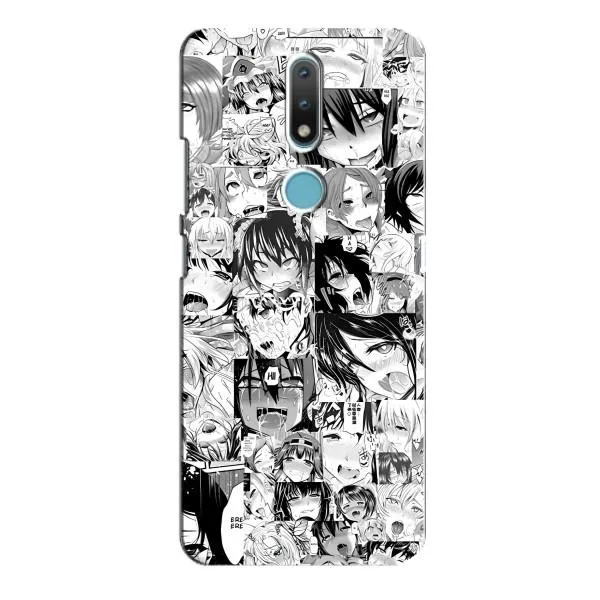 Чехол с принтом «Ahegao manga» для Nokia 2.4 Чехол с принтом «Ahegao manga» для Nokia 2.4