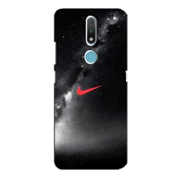 Чехол с принтом «Найк красный» для Nokia 2.4