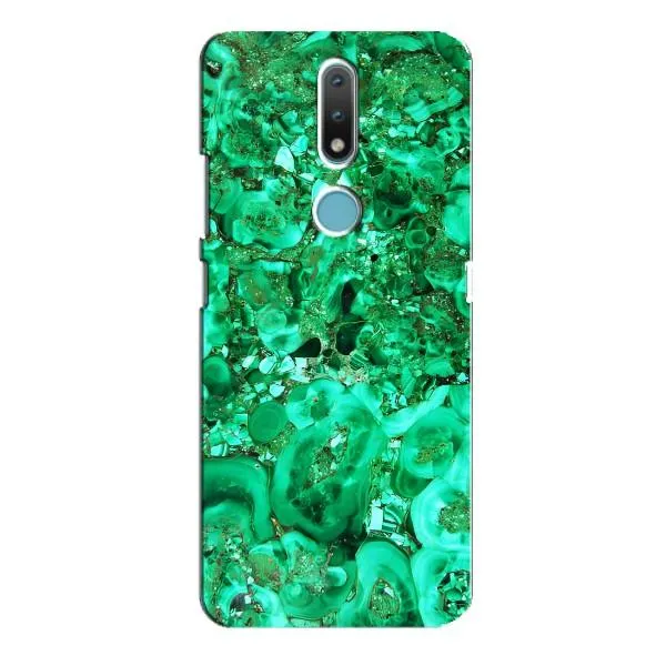 Чехол с принтом «Салатный Мрамор» для Nokia 2.4 Чехол с принтом «Салатный Мрамор» для Nokia 2.4