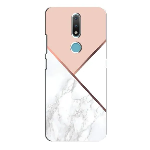 Чехол с принтом «Тройной мрамор» для Nokia 2.4 Чехол с принтом «Тройной мрамор» для Nokia 2.4