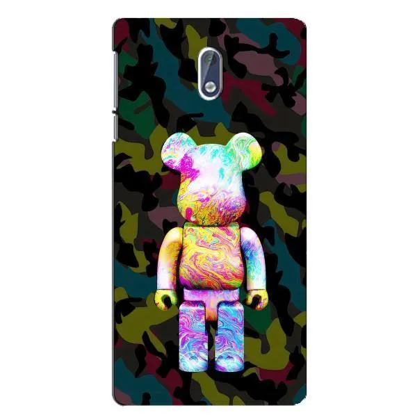 Чехол с принтом «Яркий Bearbrick» для Nokia 3.1