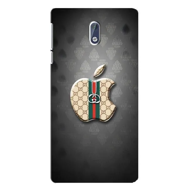 Чехол с принтом «Apple gucci» для Nokia 3.1