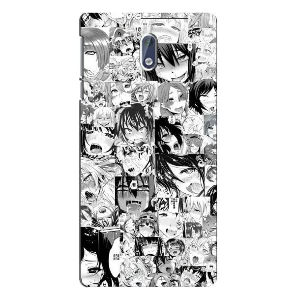 Чехол с принтом «Ahegao manga» для Nokia 3.1