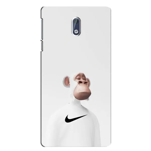 Чехол с принтом «обезьяна NFT Nike» для Nokia 3 Чехол с принтом «обезьяна NFT Nike» для Nokia 3