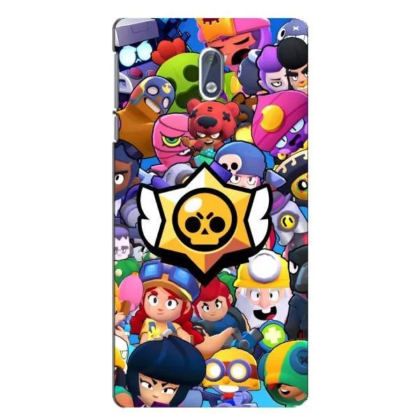 Чехол с принтом «Лого Brawl Stars» для Nokia 3