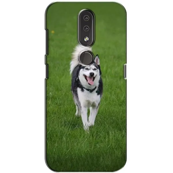 Чехол с принтом «Радостный Хаски» для Nokia 4.2 Чехол с принтом «Радостный Хаски» для Nokia 4.2
