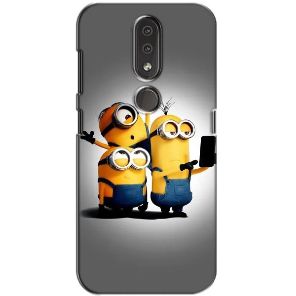 Чехол с принтом «Три миньона» для Nokia 4.2 Чехол с принтом «Три миньона» для Nokia 4.2