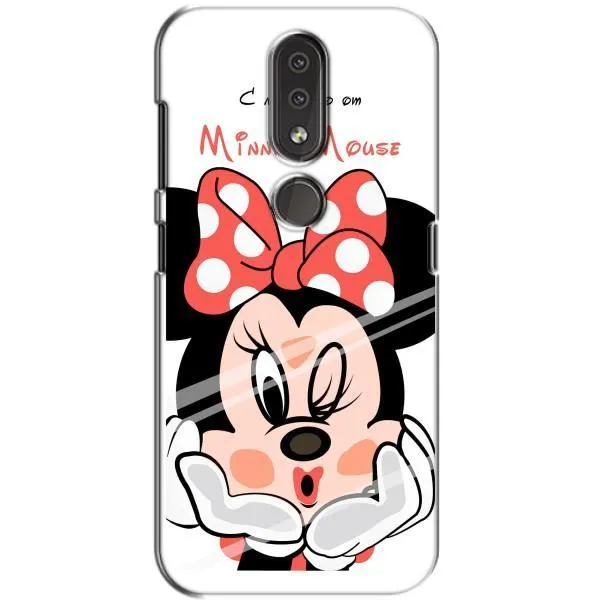 Чехол с принтом «Маус Минни» для Nokia 4.2 Чехол с принтом «Маус Минни» для Nokia 4.2