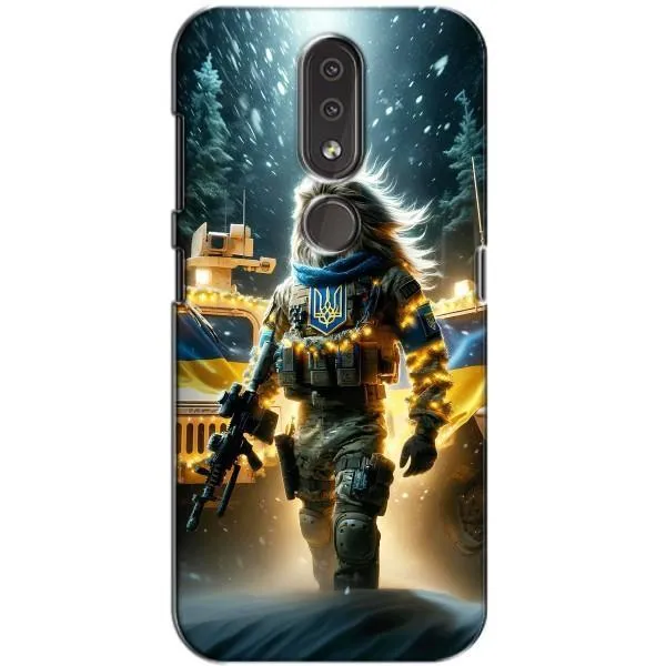Чехол с принтом «ЛЕВ ЗСУ» для Nokia 4.2 Чехол с принтом «ЛЕВ ЗСУ» для Nokia 4.2