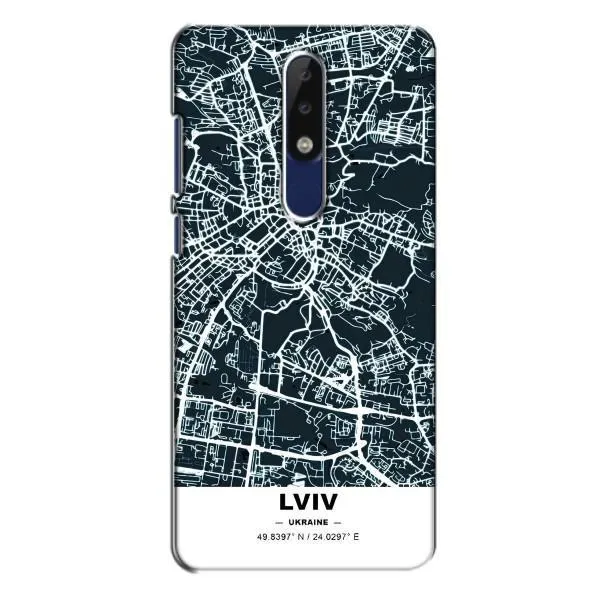 Чехол с принтом «Львов» для Nokia 5.1 Plus (X5) Чехол с принтом «Львов» для Nokia 5.1 Plus (X5)