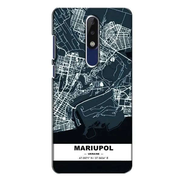 Чехол с принтом «Мариуполь» для Nokia 5.1 Plus (X5) Чехол с принтом «Мариуполь» для Nokia 5.1 Plus (X5)
