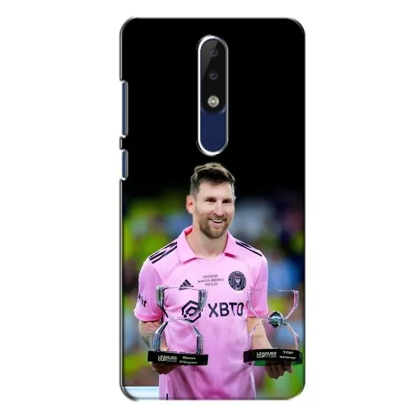 Чехол с принтом «Кубки Месси» для Nokia 5.1 Plus (X5)