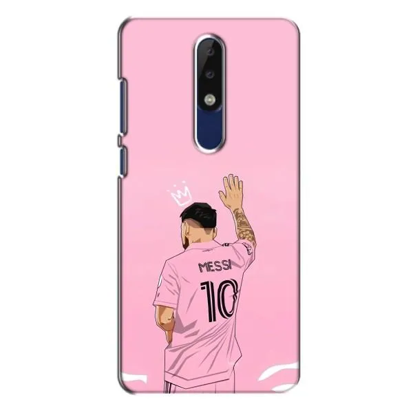 Чехол с принтом «Месси Маями» для Nokia 5.1 Plus (X5)