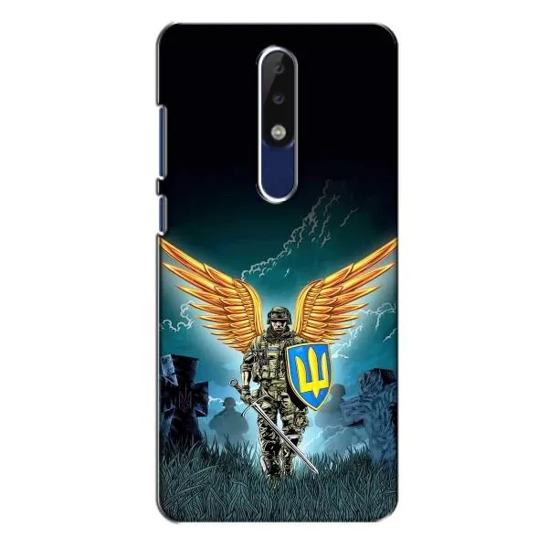Чехол с принтом «Солдат ЗСУ» для Nokia 5.1 Plus (X5)