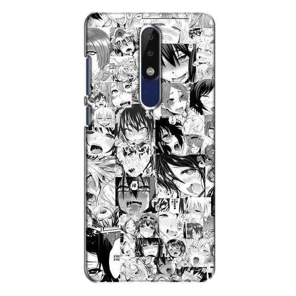 Чехол с принтом «Ahegao manga» для Nokia 5.1 Plus (X5) Чехол с принтом «Ahegao manga» для Nokia 5.1 Plus (X5)