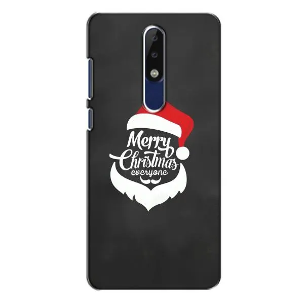Чехол с принтом «Санта Крисмас» для Nokia 5.1 Plus (X5)