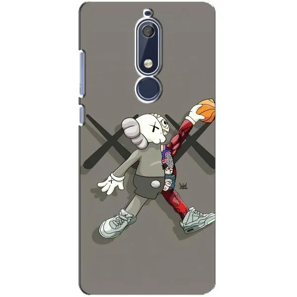 Чохол з принтом «Беарбрік Джордан» для Nokia 5.1 (2018)