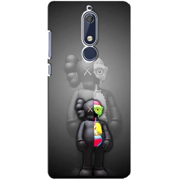 Чохол з принтом «Тіло Bearbrick» для Nokia 5.1 (2018)