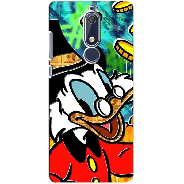 Чехол с принтом «Счастлива Утка» для Nokia 5.1 (2018)