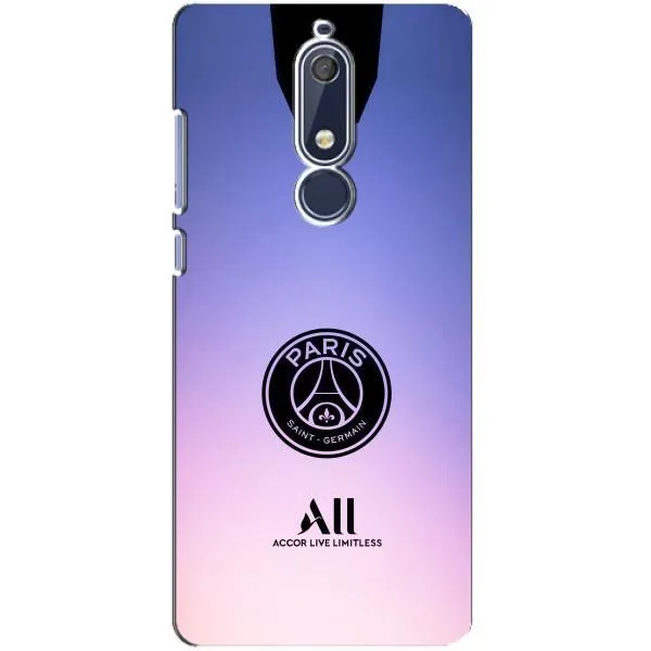 Чехол с принтом «лого PSG» для Nokia 5.1 (2018) Чехол с принтом «лого PSG» для Nokia 5.1 (2018)