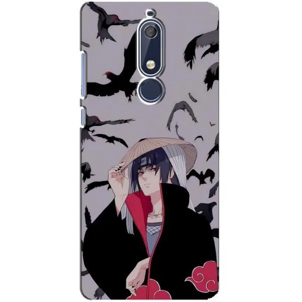 Чехол с принтом «Итачи Вороны» для Nokia 5.1 (2018) Чехол с принтом «Итачи Вороны» для Nokia 5.1 (2018)