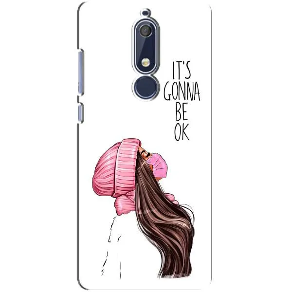 Чехол с принтом «Коронавирус» для Nokia 5.1 (2018)