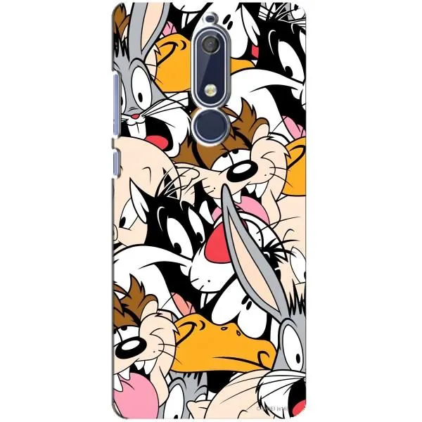Чехол с принтом «Looney Tunes» для Nokia 5.1 (2018)