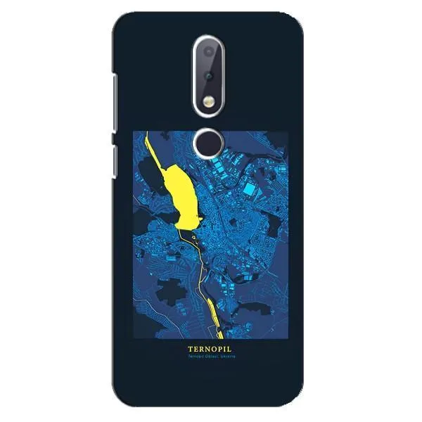 Чехол с принтом «Тернополь» для Nokia 6.1 Plus