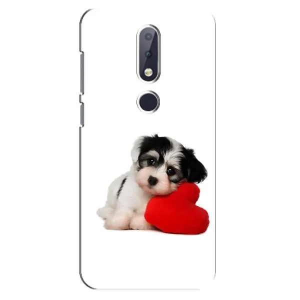 Чехол с принтом «Песик» для Nokia 6.1 Plus