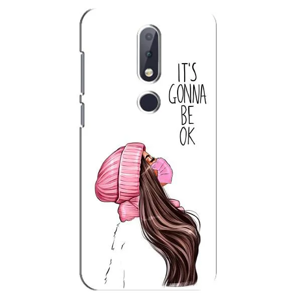 Чехол с принтом «Коронавирус» для Nokia 6.1 Plus