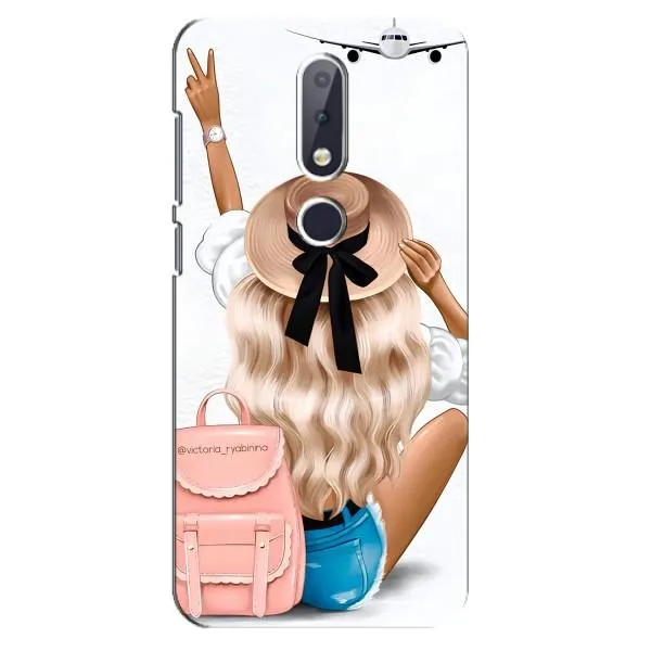 Чехол с принтом «Путешествие» для Nokia 6.1 Plus