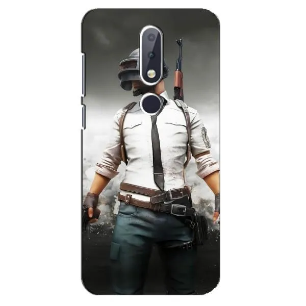 Чехол с принтом «Пабг мен» для Nokia 6.1 Plus