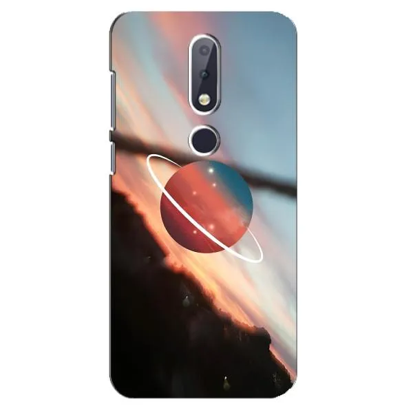Чехол с принтом «Сатурн» для Nokia 6.1 Plus