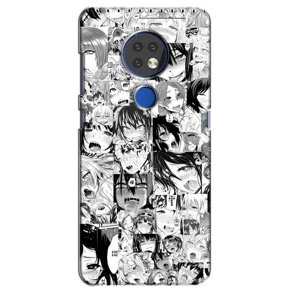 Чехол с принтом «Ahegao manga» для Nokia 6.2 (2019)