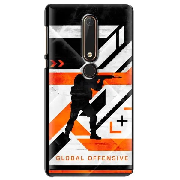 Чехол с принтом «Cs:Go» для Nokia 6 2018 Чехол с принтом «Cs:Go» для Nokia 6 2018