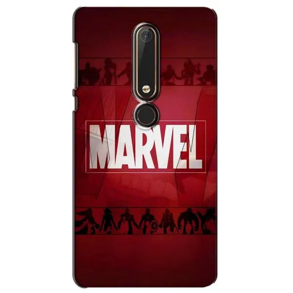 Чехол с принтом «MARVEL» для Nokia 6 2018