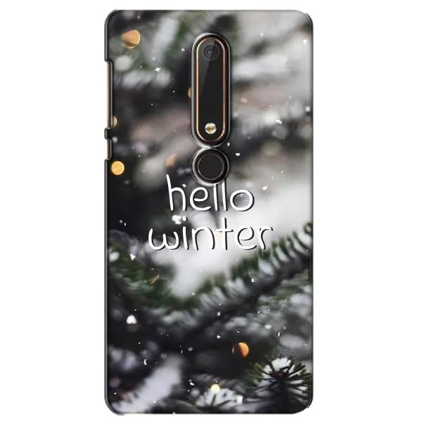 Чехол с принтом «Hello winter» для Nokia 6 2018 Чехол с принтом «Hello winter» для Nokia 6 2018