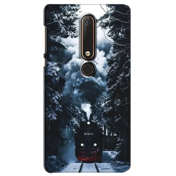 Чехол с принтом «Зимний поезд» для Nokia 6 2018 Чехол с принтом «Зимний поезд» для Nokia 6 2018
