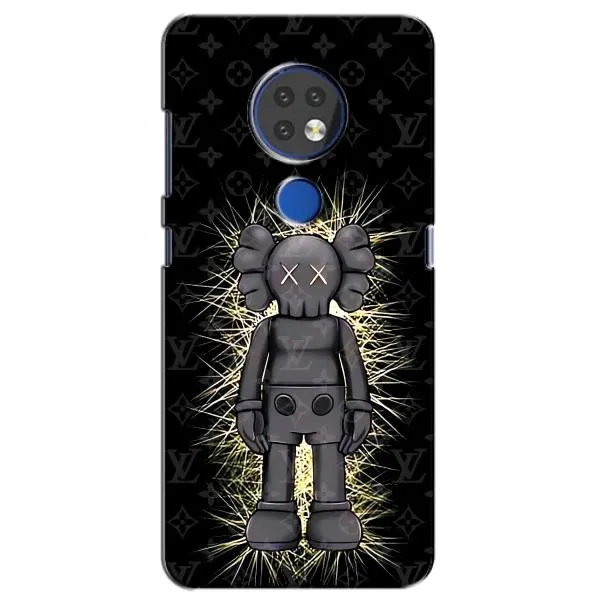 Чехол с принтом «Bearbrick LV» для Nokia 7.2