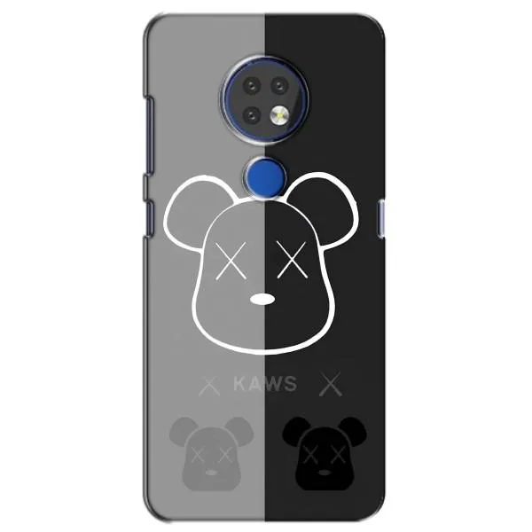Чехол с принтом «БеарБрик глаза» для Nokia 7.2