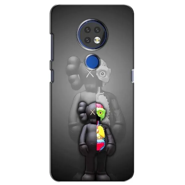 Чехол с принтом «Тело Bearbrick» для Nokia 7.2