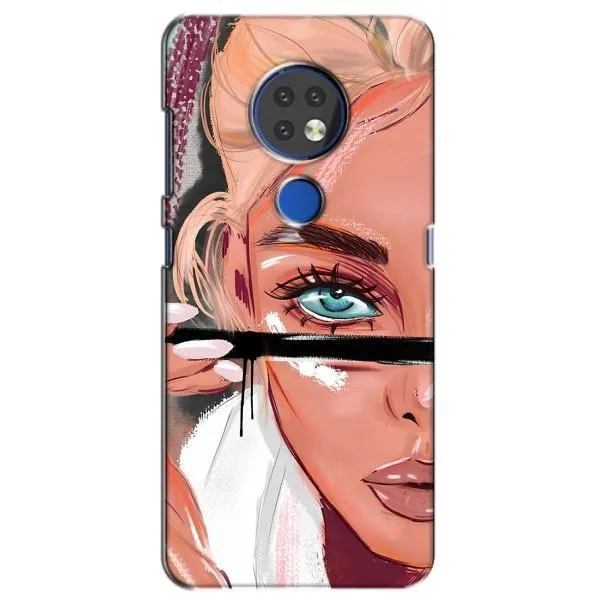Чехол с принтом «Макияж» для Nokia 7.2 Чехол с принтом «Макияж» для Nokia 7.2
