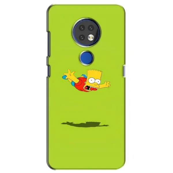 Чехол с принтом «Барт Симпсон» для Nokia 7.2