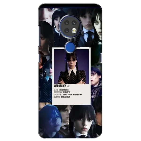 Чехол с принтом «коллаж Уэнздей» для Nokia 7.2 Чехол с принтом «коллаж Уэнздей» для Nokia 7.2