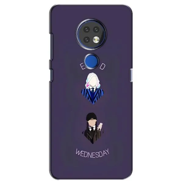 Чехол с принтом «Уэнздей и подруга» для Nokia 7.2 Чехол с принтом «Уэнздей и подруга» для Nokia 7.2