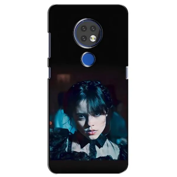 Чехол с принтом «взгляд Уэнздей» для Nokia 7.2 Чехол с принтом «взгляд Уэнздей» для Nokia 7.2
