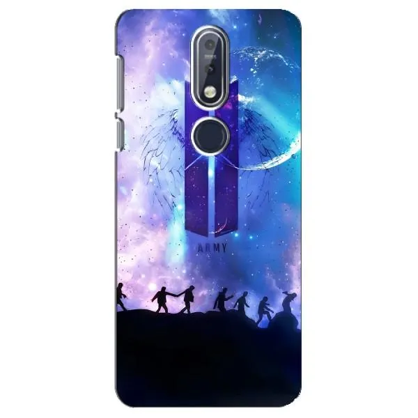 Чехол с принтом «Army BTS» для Nokia 7.1 (2018) Чехол с принтом «Army BTS» для Nokia 7.1 (2018)