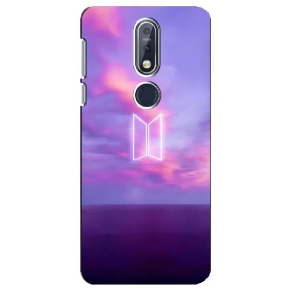 Чехол с принтом «BTS логотип» для Nokia 7.1 (2018) Чехол с принтом «BTS логотип» для Nokia 7.1 (2018)