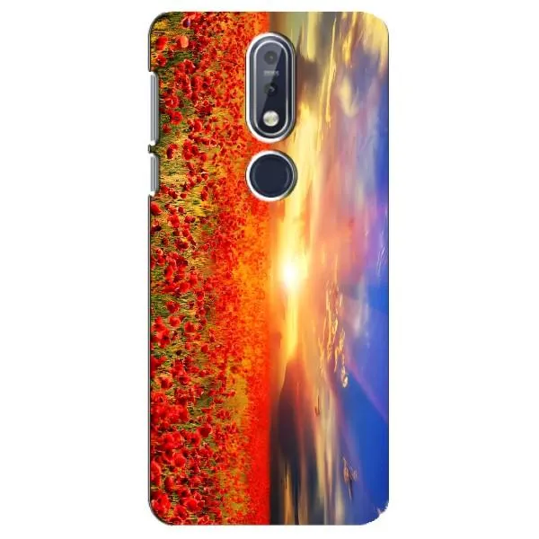 Чохол з принтом «Поле тюльпанів» для Nokia 7.1 (2018)